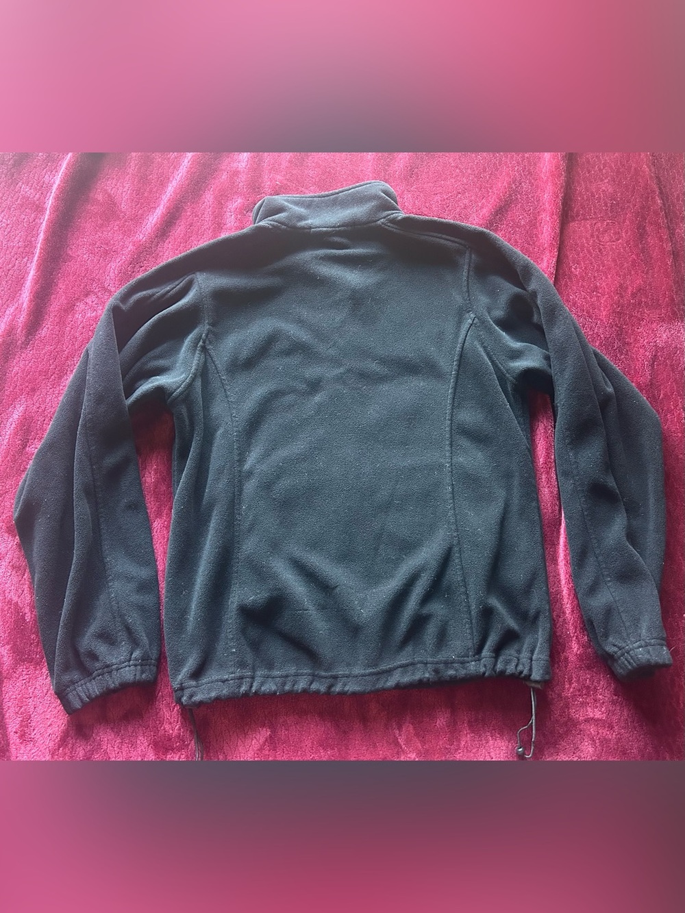 Starbucks Black Fleece Jacket with Green Logo - Picture 2 of 5